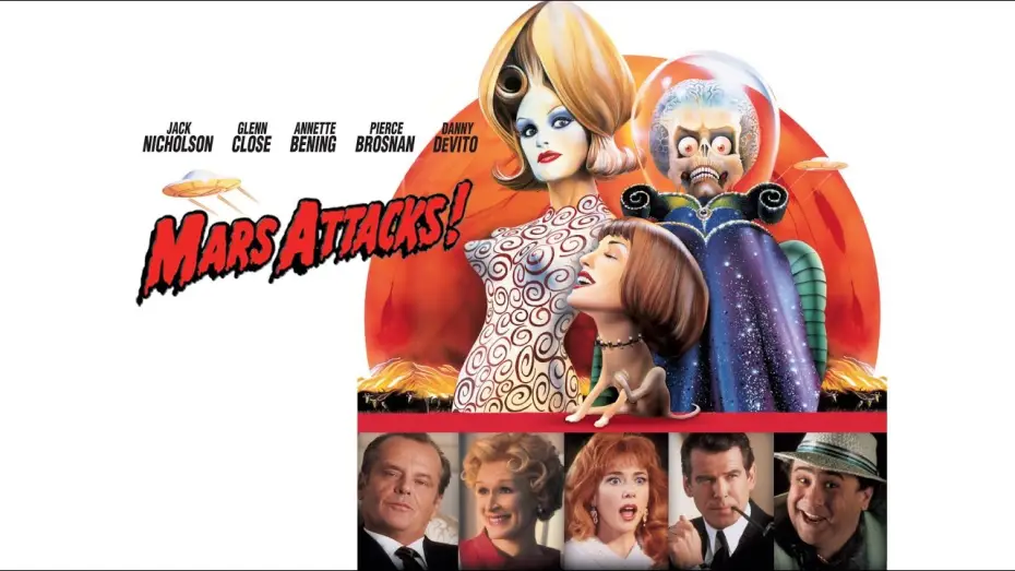 Video for the film Mars Attacks! — Official Trailer