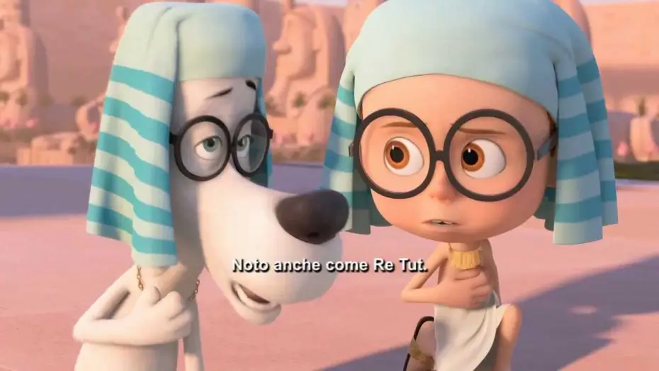 Video for the film Mr. Peabody & Sherman — Mr Peabody e Sherman - Featurette History Greatest Mystery
