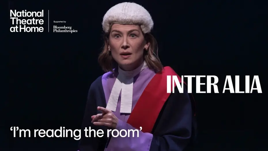 Video for the film National Theatre Live: Inter Alia — Inter Alia | 'I'm reading the room' | National Theatre at Home
