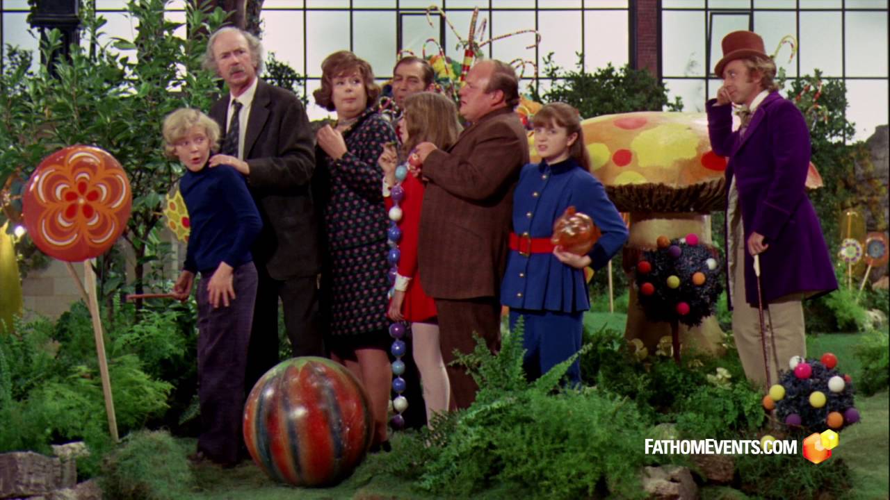 Video for the film Willy Wonka & the Chocolate Factory — Fathom Events Trailer