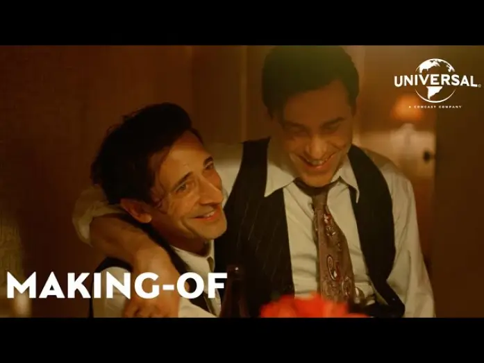 Video for the film The Brutalist — Featurette "Actors" VOST