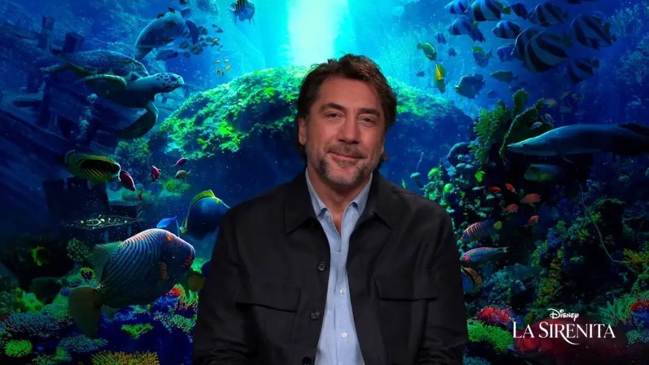 Video for the film The Little Mermaid — Anuncio: 'Javier Bardem es el Rey Tritón'