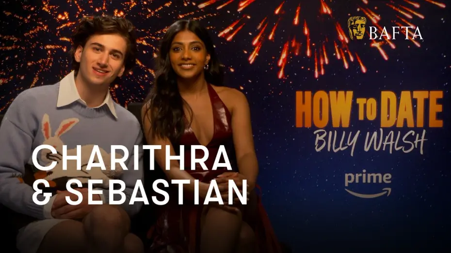 Video for the film How to Date Billy Walsh — Sebastian Croft and Charithra Chandran talk backstage shenanigans on How to Date Billy Walsh