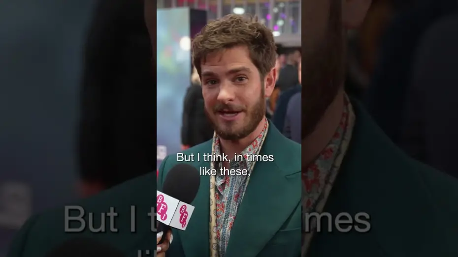 Video for the film We Live in Time — Andrew Garfield on We Live in Time's "dropkick to our calcified hearts" #lff