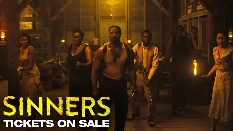 Video for the film Sinners — Tickets On Sale