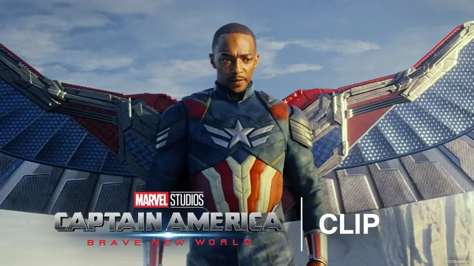 Video for the film Captain America: Brave New World — Captain America and the Falcon Air Battle - Official Clip