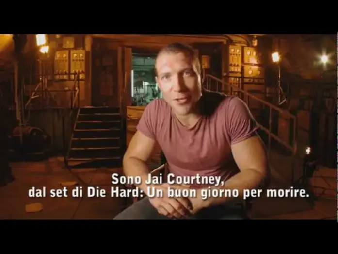 Video for the film A Good Day to Die Hard — Die Hard - Un Buon Giorno per Morire - Featurette Jai Courtney From The Set