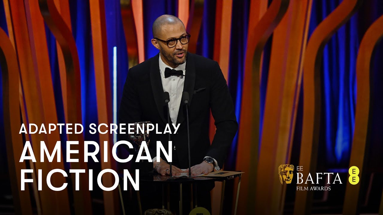Video for the film American Fiction — Cord Jefferson wins the Adapted Screenplay award for American Fiction | EE BAFTA Film Awards 2024