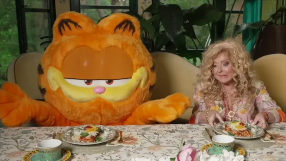 Video for the film The Garfield Movie — 🍝 Garfield w kuchni Magdy Gessler! 🍝🐱