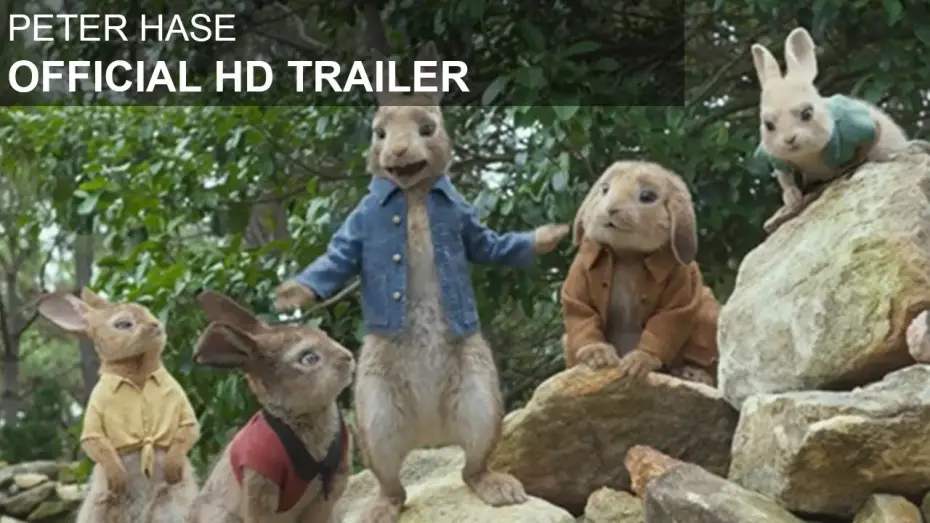 Video for the film Peter Rabbit — Peter Hase - HD Trailer