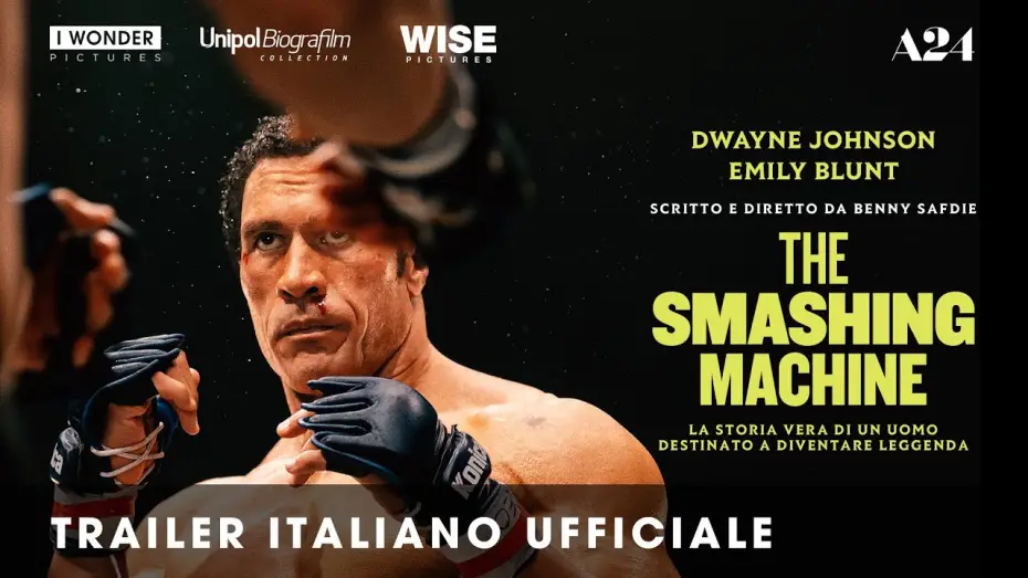 Video for the film The Smashing Machine — THE SMASHING MACHINE | Trailer italiano ufficiale HD