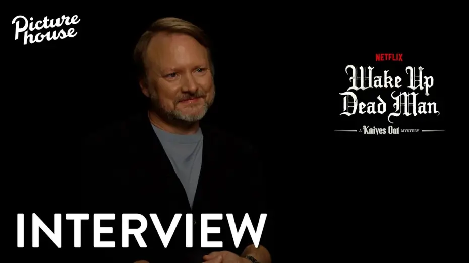 Video for the film Wake Up Dead Man: A Knives Out Mystery — Interview with Director Rian Johnson