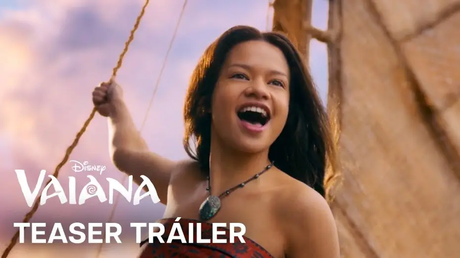 Video for the film Moana — Teaser Tráiler en castellano