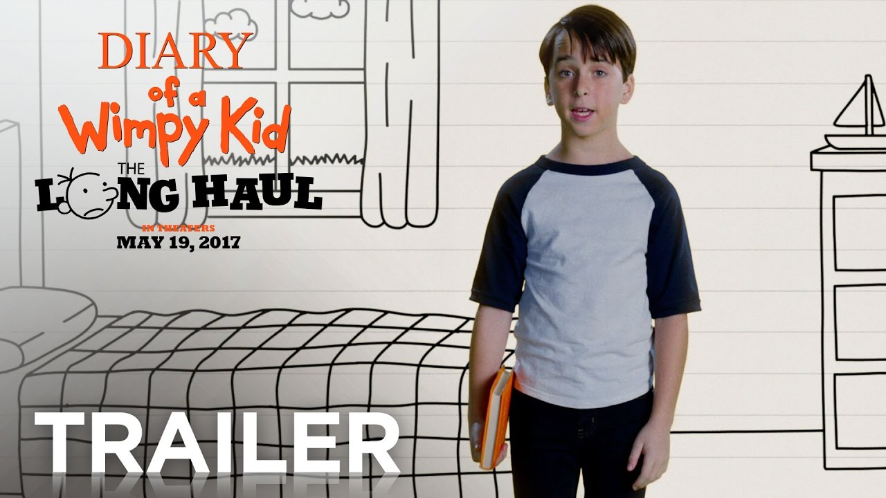 Video for the film Diary of a Wimpy Kid: The Long Haul — Official Teaser Trailer