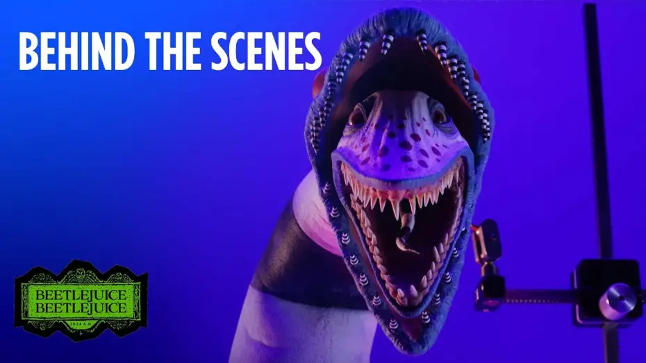 Video for the film Beetlejuice Beetlejuice — Behind the Scenes: Stop-Motion Art
