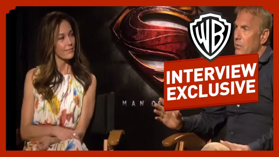 Video for the film Man of Steel — Interview - Diane Lane et Kevin Costner