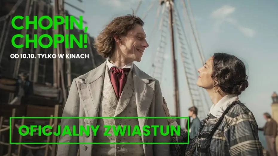 Video for the film Chopin, a Sonata in Paris — CHOPIN, CHOPIN! TYLKO W KINACH OD 10 PAŹDZIERNIKA