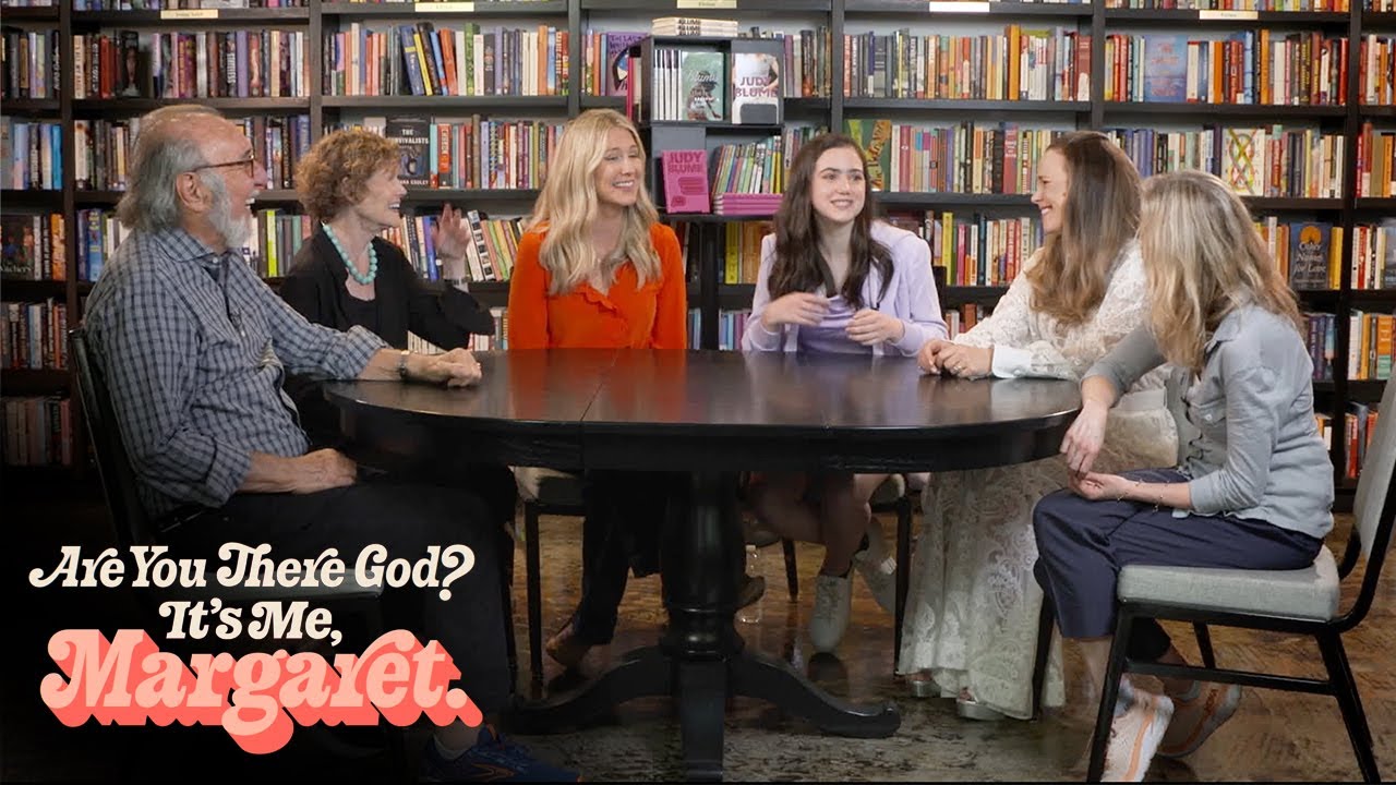 Video for the film Are You There God? It's Me, Margaret. — Roundtable Interview - Judy Blume, Rachel McAdams