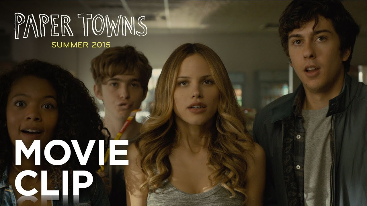 Video for the film Paper Towns — "Mini Mart" Clip