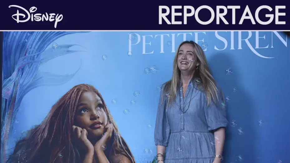 Video for the film The Little Mermaid — La Petite Sirène (2023) - Reportage : Projection exceptionnelle à Paris | Disney