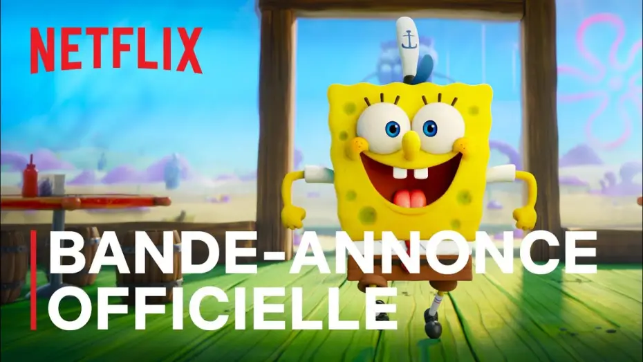 Video for the film The SpongeBob Movie: Sponge on the Run — Bob l'éponge - Le film : Éponge en eaux troubles | Bande-annonce officielle VF | Netflix