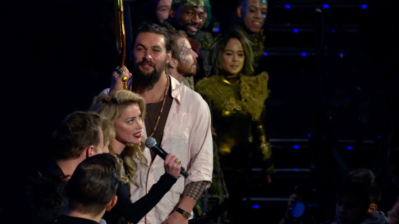 Video for the film Aquaman — Fan Screening