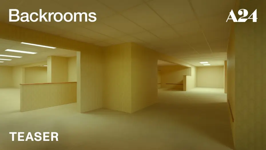 Video for the film Backrooms — Official Teaser