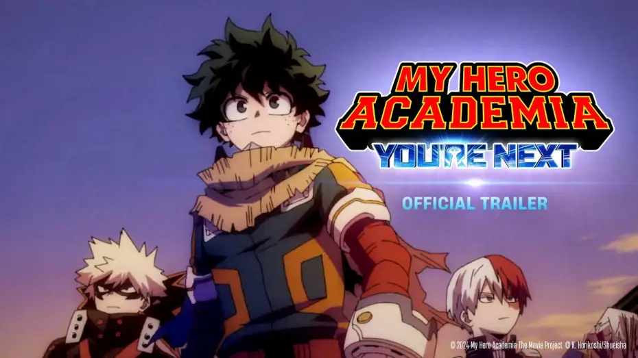 Video for the film My Hero Academia: You're Next — Final Trailer English Subtitled