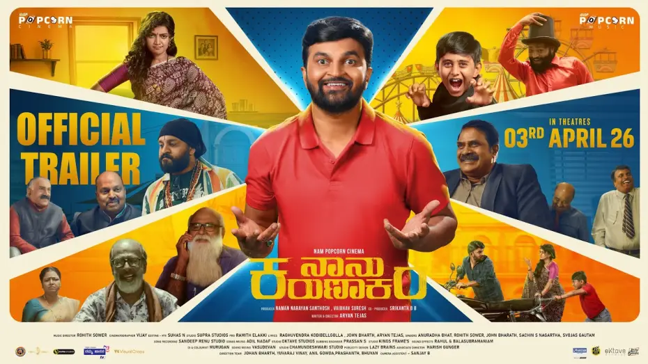 Video for the film Nanu Karunakara — Naanu Karunakara | Official Trailer | Aryan Tejas | Radha Bhagavati | Bhavish | Rohit Sower | 2026
