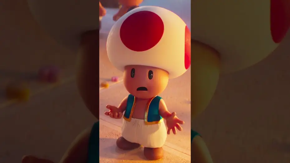 Video for the film Untitled Super Mario Bros. Movie — Say hello to Yoshi… and goodbye to Toad's candy apple!