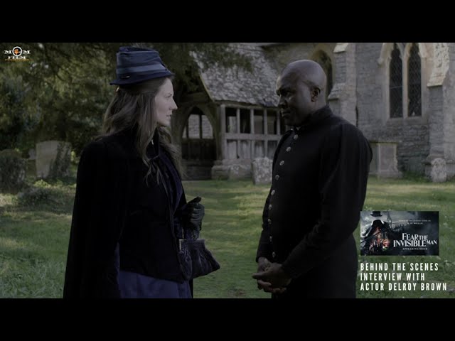 Video for the film Fear the Invisible Man — BTS interview with actor Delroy Brown
