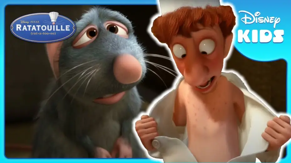 Video for the film Ratatouille — Linguini & Remy’s Hilarious Kitchen Chaos!