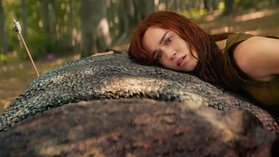 Video for the film Red Sonja — Sonja confronts the hunters