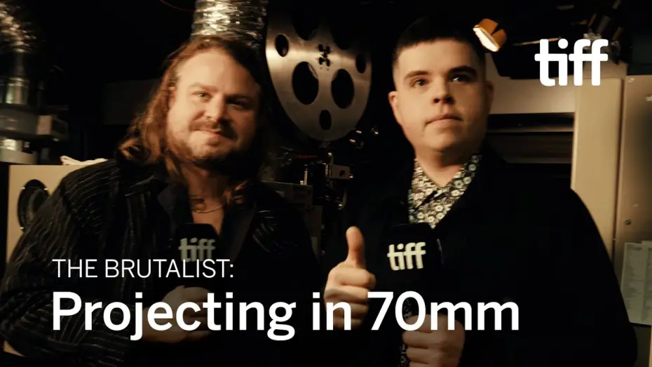 Video for the film The Brutalist — THE BRUTALIST director Brady Corbet: 70mm is a must