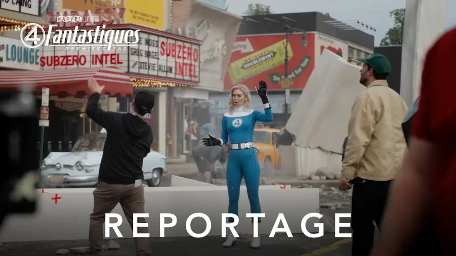 Video for the film The Fantastic Four — Les 4 Fantastiques : Premiers pas - Reportage : Secrets de tournage | Marvel