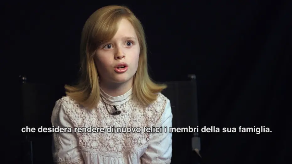 Video for the film Ouija: Origin of Evil — OUIJA - L'ORIGINE DEL MALE - Intervista alla protagonista Lulu Wilson (sottotitoli in italiano)