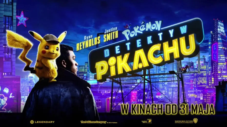 Video for the film Pokémon Detective Pikachu — POKÉMON DETEKTYW PIKACHU - BUMPER