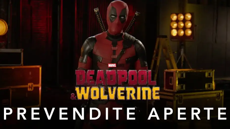Video for the film Deadpool 3 — Prevendite Aperte