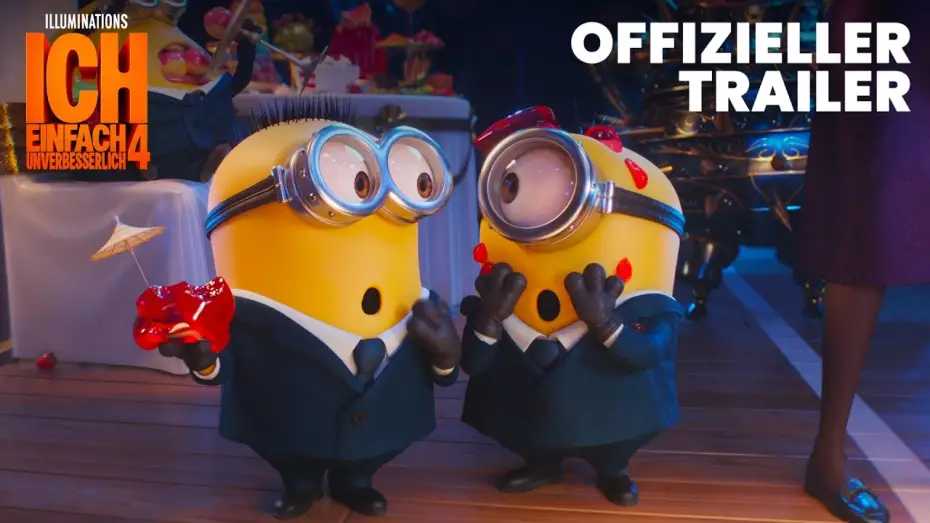 Video for the film Despicable Me 4 — ICH - EINFACH UNVERBESSERLICH 4 | Offizieller Trailer #2 deutsch/german HD