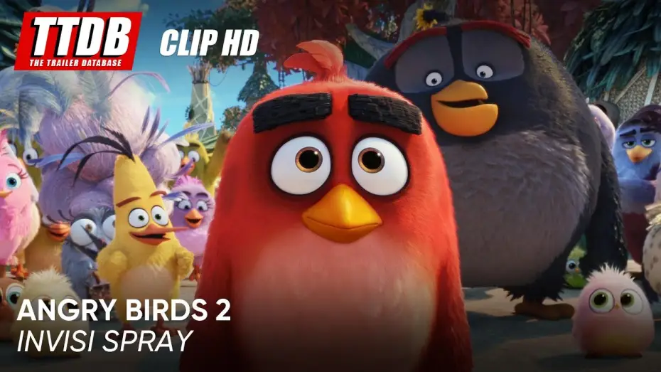 Video for the film The Angry Birds Movie 2 — Angry Birds 2 | Clip: Invisi Spray