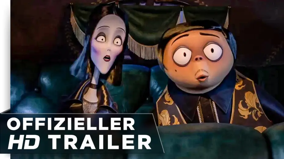 Video for the film The Addams Family — Die Addams Family - Trailer Deutsch HD
