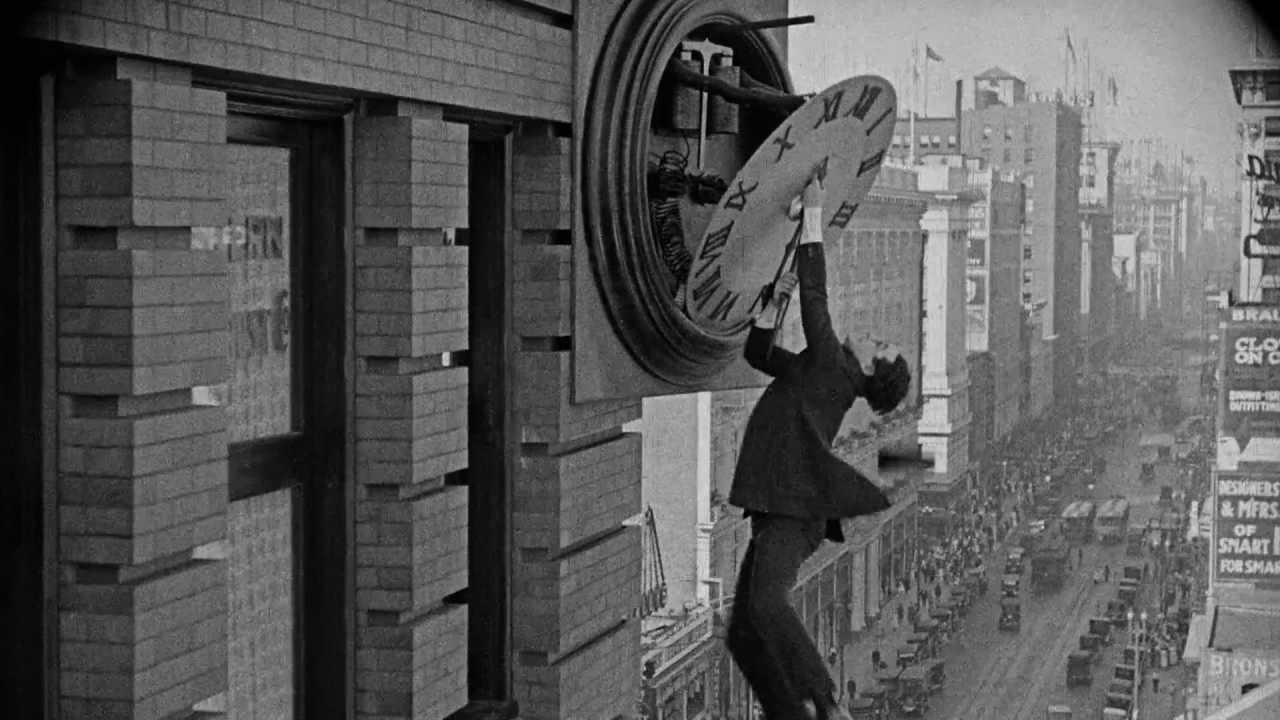 Video for the film Safety Last! — Harold Lloyd's SAFETY LAST! - U.S. Re-release Trailer