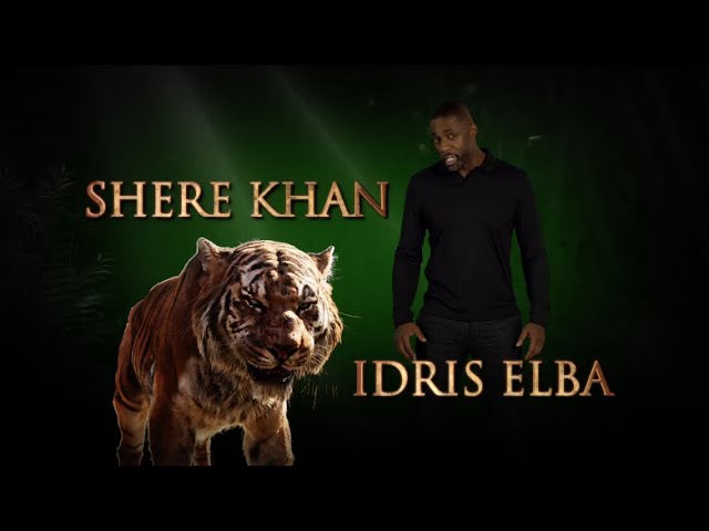 Video for the film The Jungle Book — Meet the Voice of Shere Khan