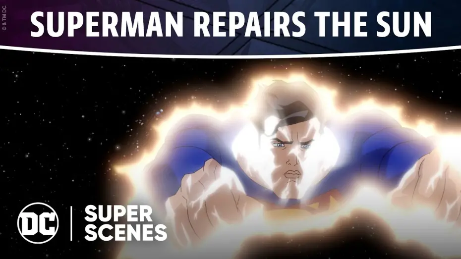 Video for the film All Star Superman — DC Super Scenes: Superman Repairs the Sun