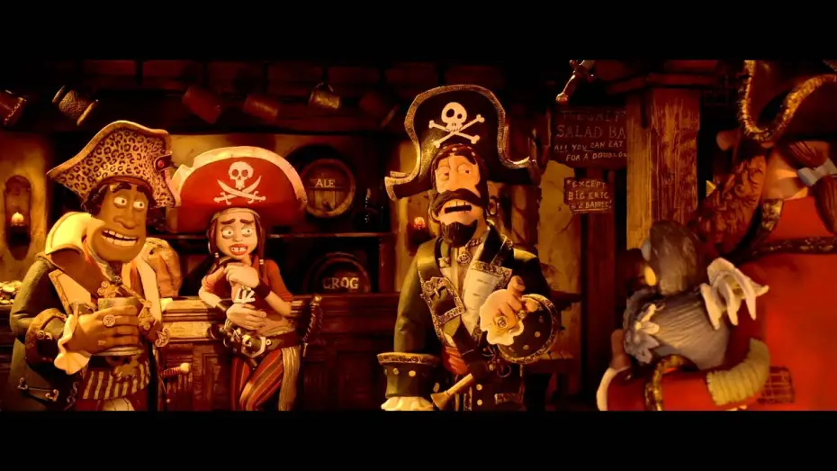 Video for the film The Pirates! In an Adventure with Scientists! — Pirati! Briganti da strapazzo 3D - Nuovo trailer italiano