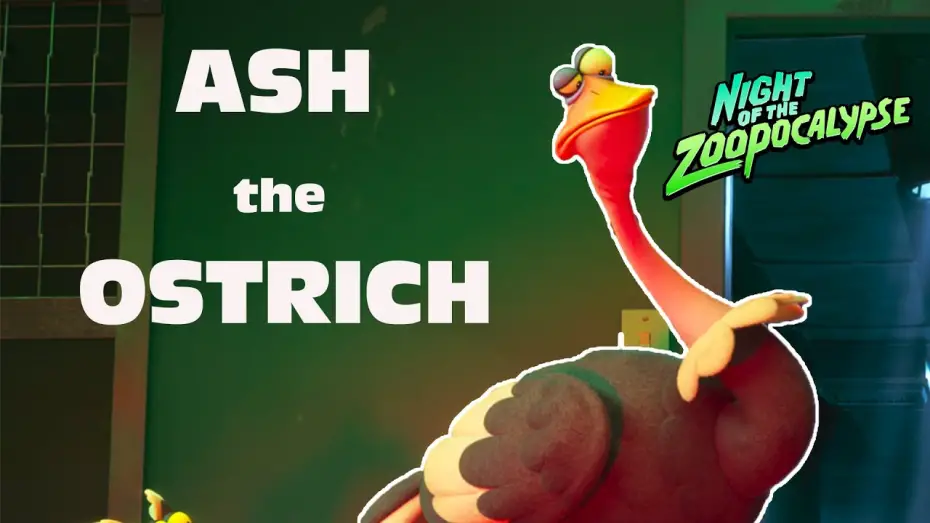 Video for the film Night of the Zoopocalypse — Behind The Scenes With the Funniest Ostrich Ever! | Night of the Zoopocalypse with Scott Thompson