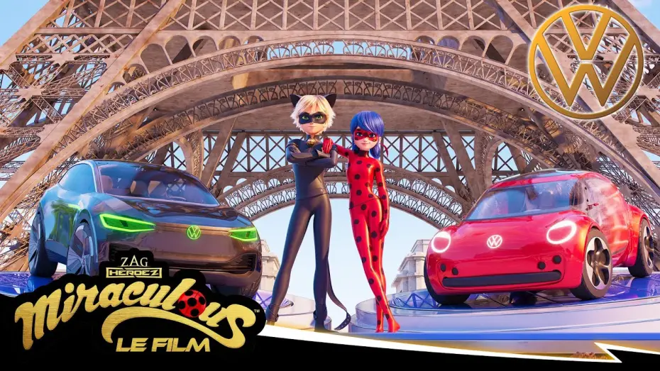 Video for the film Miraculous: Ladybug & Cat Noir, The Movie — Miraculous x Volkswagen