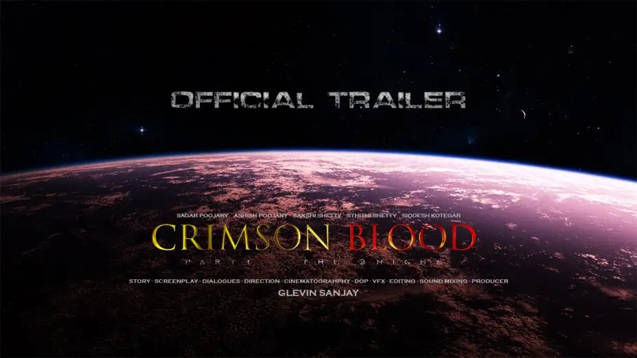 Video for the film Crimson blood — CRIMSON BLOOD | Official Trailer | Glevin Sanjay | Sagar Poojary | Ashish Poojary