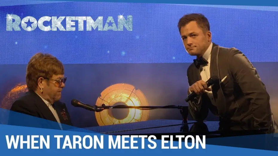 Video for the film Rocketman — ROCKETMAN - Concert à Cannes
