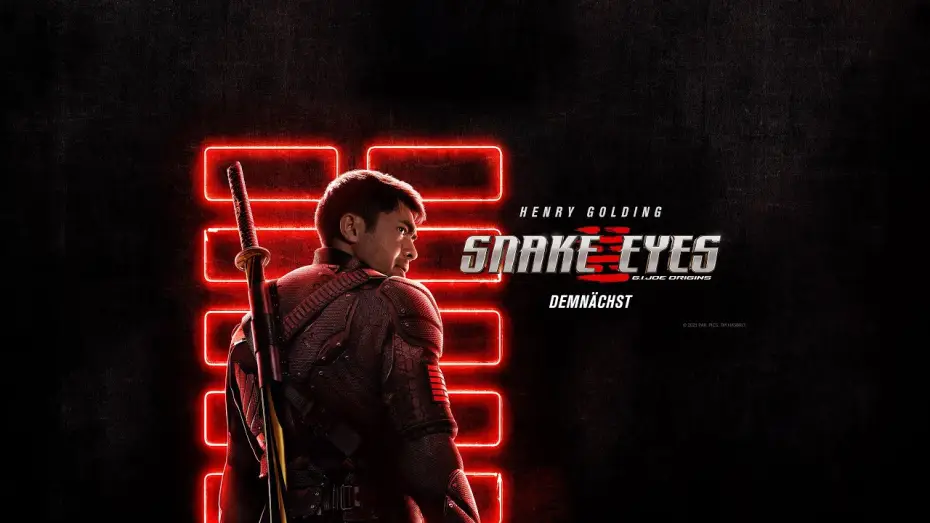 Video for the film Snake Eyes: G.I. Joe Origins — SNAKE EYES: G.I JOE ORIGINS | OFFIZIELLER TRAILER | Paramount Pictures Germany | Trailer FSK: 12